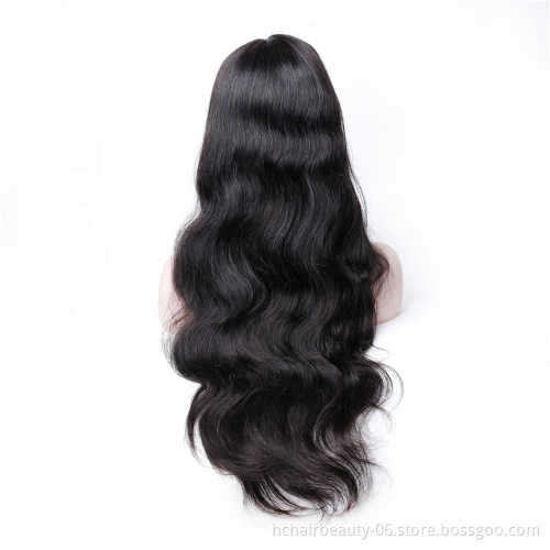 New Arrival T Part Lace Wig Machine Made Human Hair Wigs Deep Middle Part Brazilian Body Wave Human Hair Lace Front Wigs